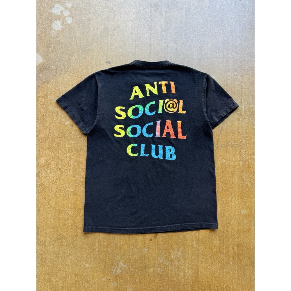 Anti Social Social Club Bearbrick Bear Colors Toy Com Rainbow T-Shirt (M)